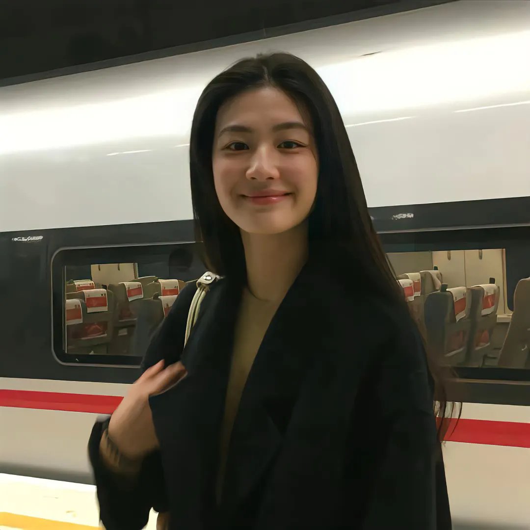 蓝色嘴巴的脸